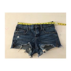 Free People jean shorts size 24